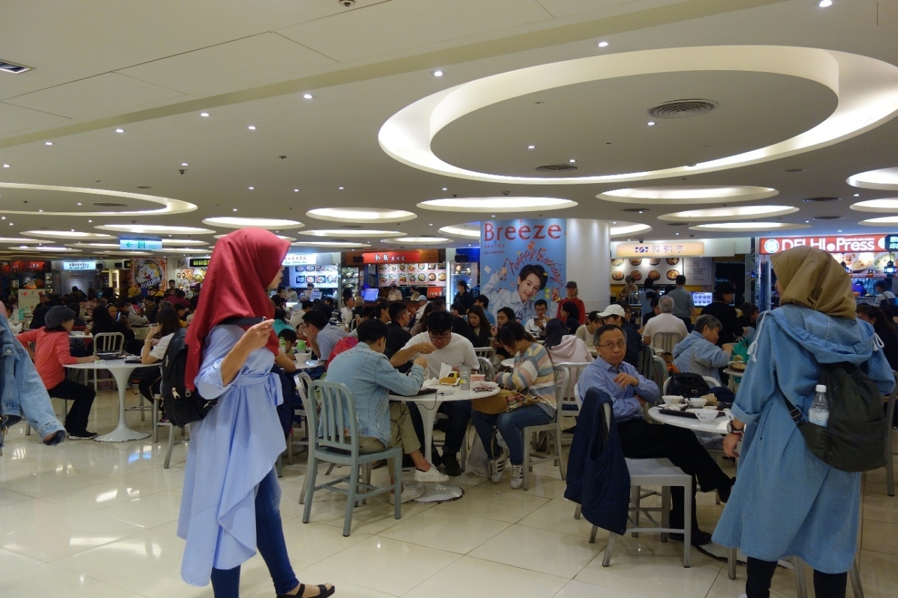 飲食の施設が充実