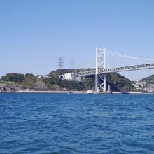 海も空も青かった。