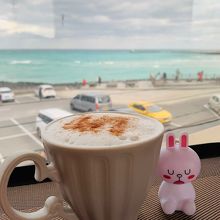 カフェ からの 眺め