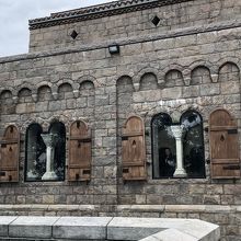 テラスから見たクロイスターズ