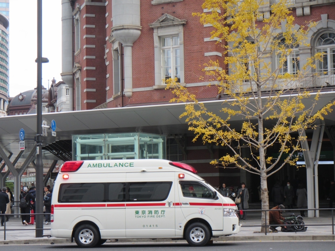 1921年11月4日原敬首相暗殺の現場