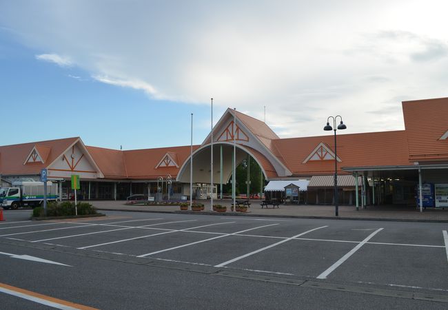 大きな公園のある道の駅