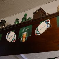 朝食のレストランで、やっと見つけました「ヘイネケン」