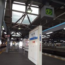 駅のプラットホーム