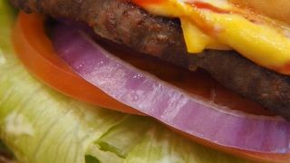 秋葉原のバーガーショップ