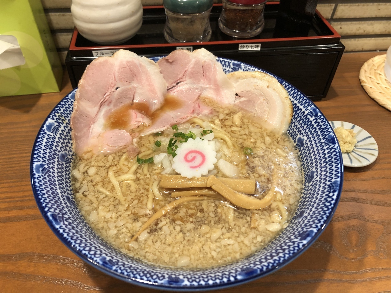 東池袋駅:文句なしの煮干系ラーメン