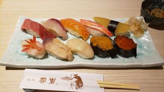 お手頃カウンター寿司