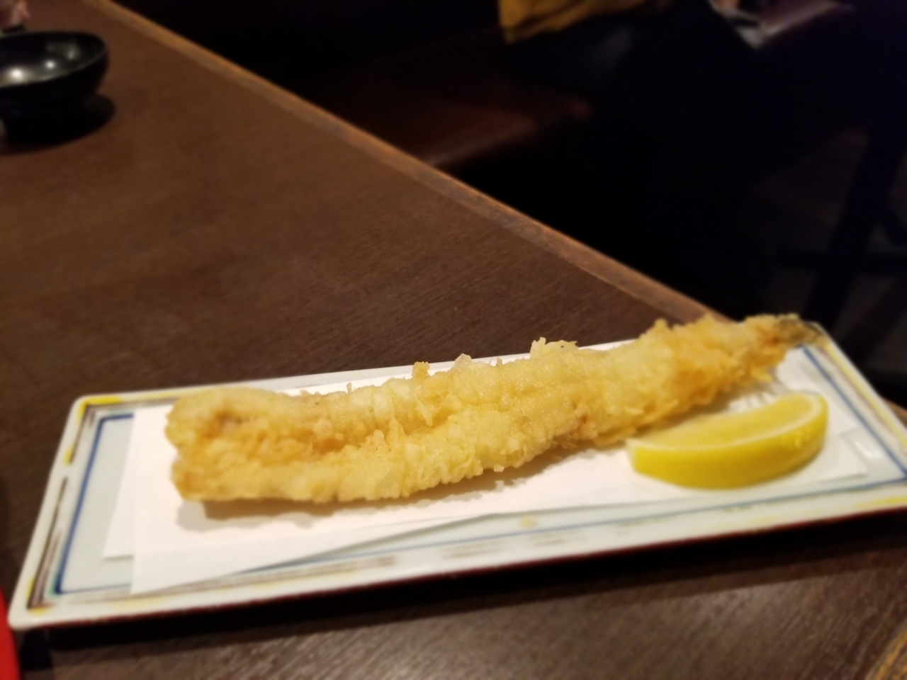 アナゴ1本揚げもついていました