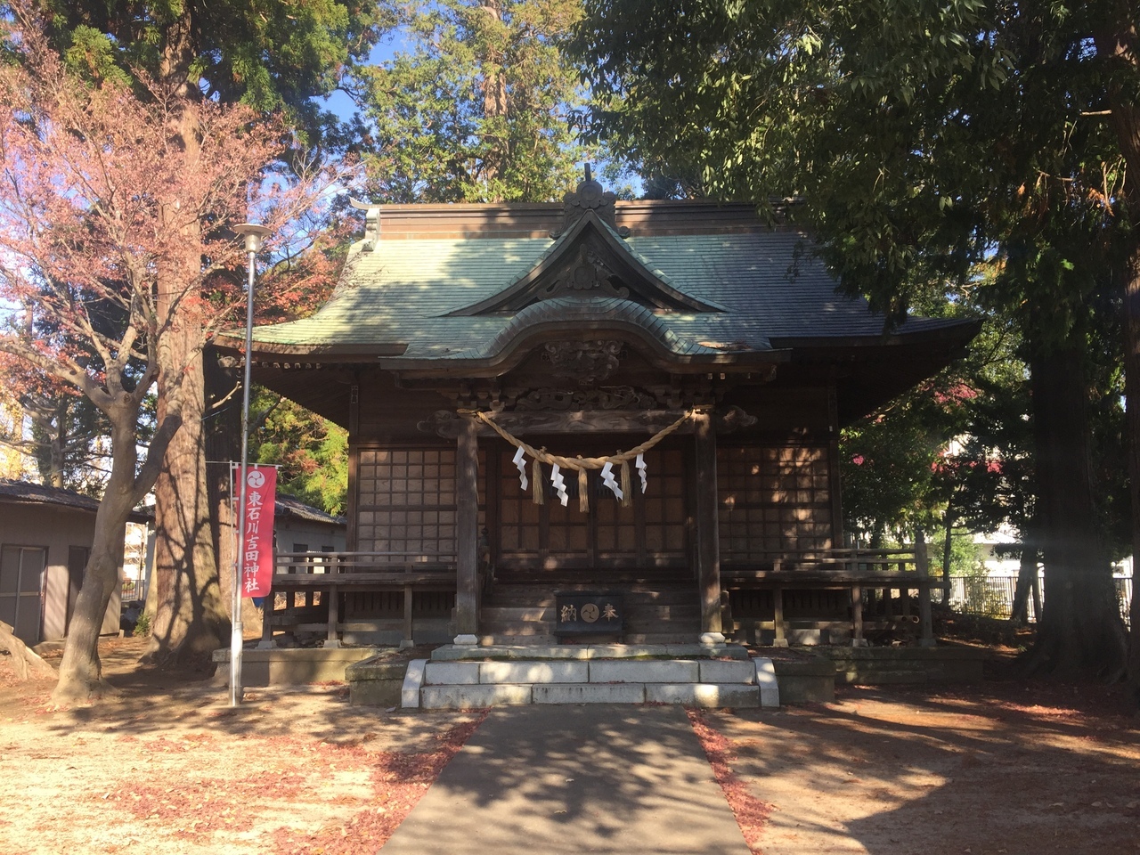 師走の神社