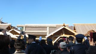 大嘗宮一般公開で混雑