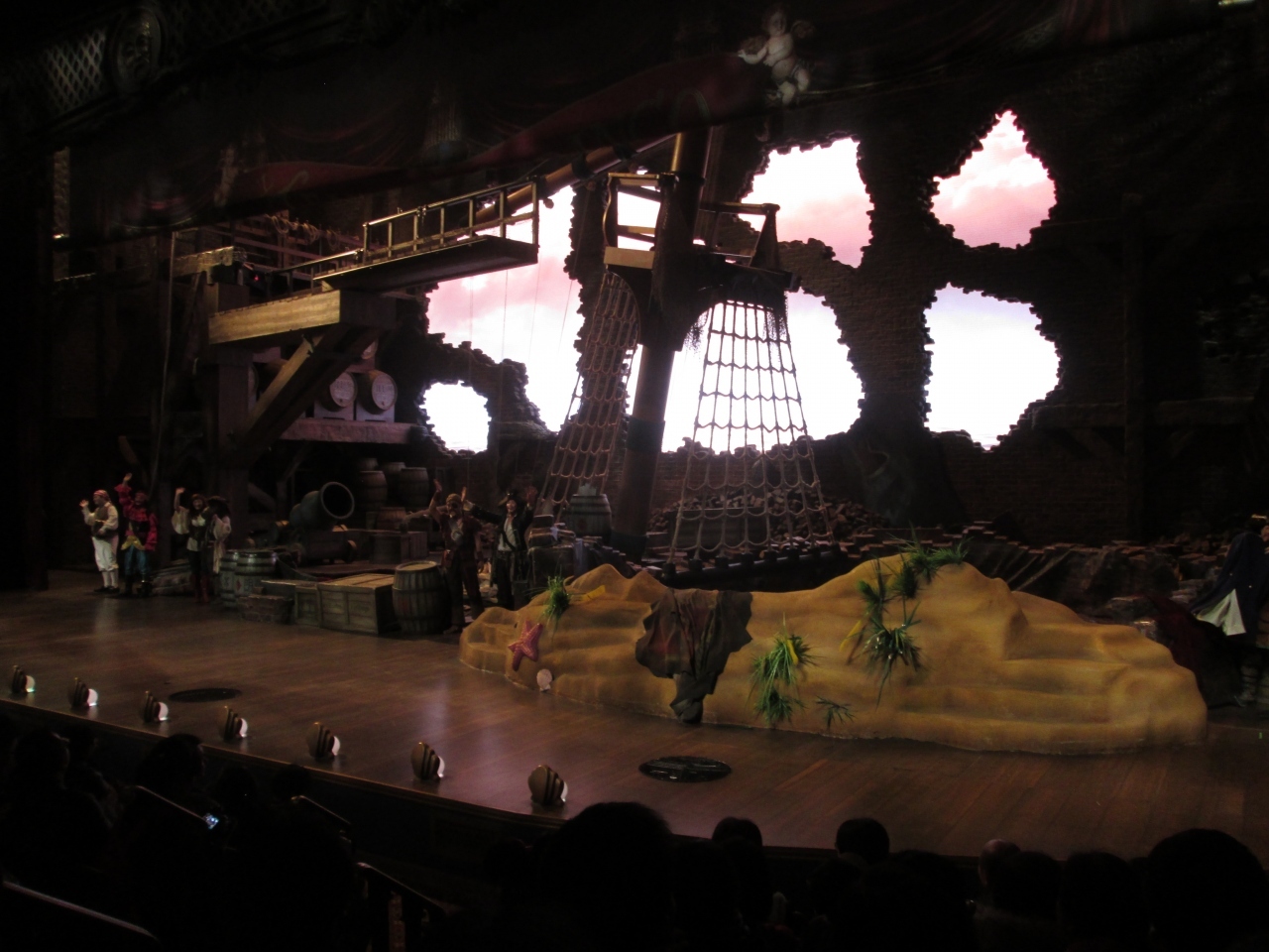 アイ オブ ザ ストーム ジャック スパロウ船長のスタント 