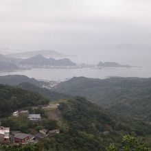 商店街を抜けた所から