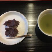 城南宮の門前菓子「おせき餅」