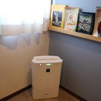 室内の空気清浄機