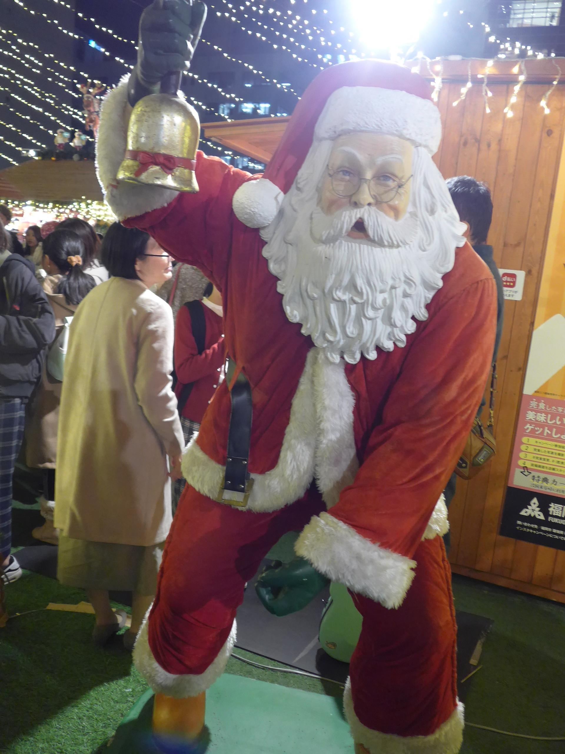 会場内の色んなサンタクロース
