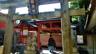 玉光稲荷社で祝詞が♪