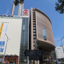 人通りが多いです