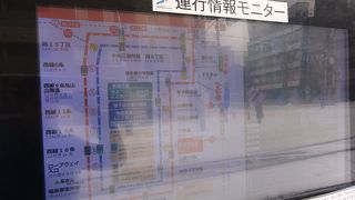 地下鉄が通ってない場所には路面電車を活用しましょ！