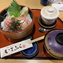 中落ち丼