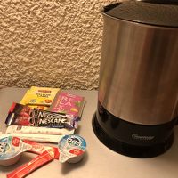 電気ポットと無料お茶セット