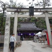 祭礼日の石浦神社