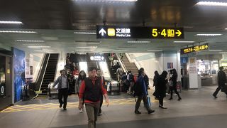 猫空から台北駅への帰りで利用