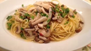 パスタの量が多い