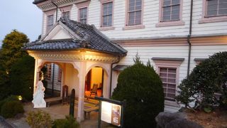 グラバー園内のレトロ写真館