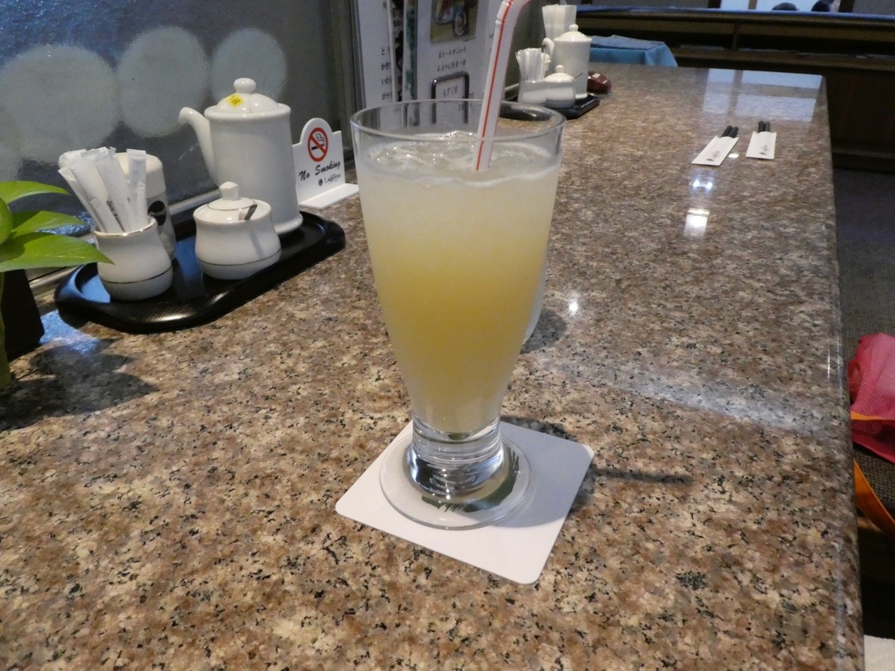 でも飲んだのはジュース。