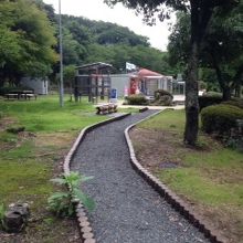 PA内の散策路です。