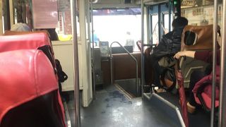 和平島公園と野柳地質公園にはバスを使いました