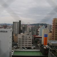 宿泊した部屋からの景色