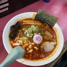 一倍ピリピリのジャンラーメン
