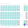エミレーツ　Boeing 777-300ER 座席表　不思議