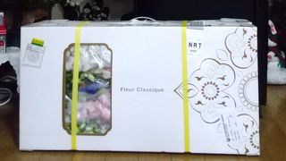 お花を注文しに行きました。