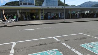 国道105号線沿いにある道の駅