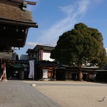 佐嘉神社から松原神社へ続く小径