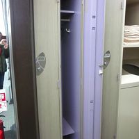 個人用ロッカーは一般的なので幅が狭い？…