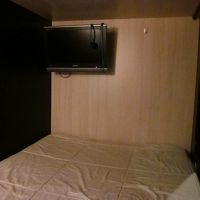 カプセルにしては大型モニターＴＶです