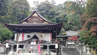 厳かな雰囲気です