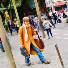 公園のオブジェ