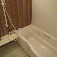 広いバスタブが良かったです