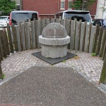 出征軍馬の水飲み場