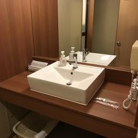 洗面台は綺麗でした