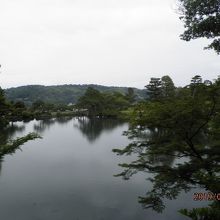 栄螺山からみえる霞ヶ池