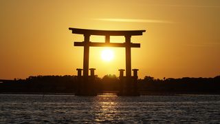 夕日撮る場所