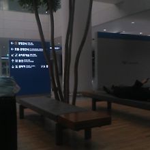 結構多くの人が寝ています