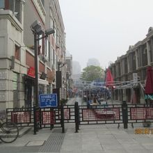 古文化街。歩行者天国です。