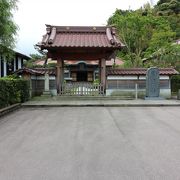 松尾芭蕉ゆかりのお寺