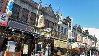 レトロな街並み